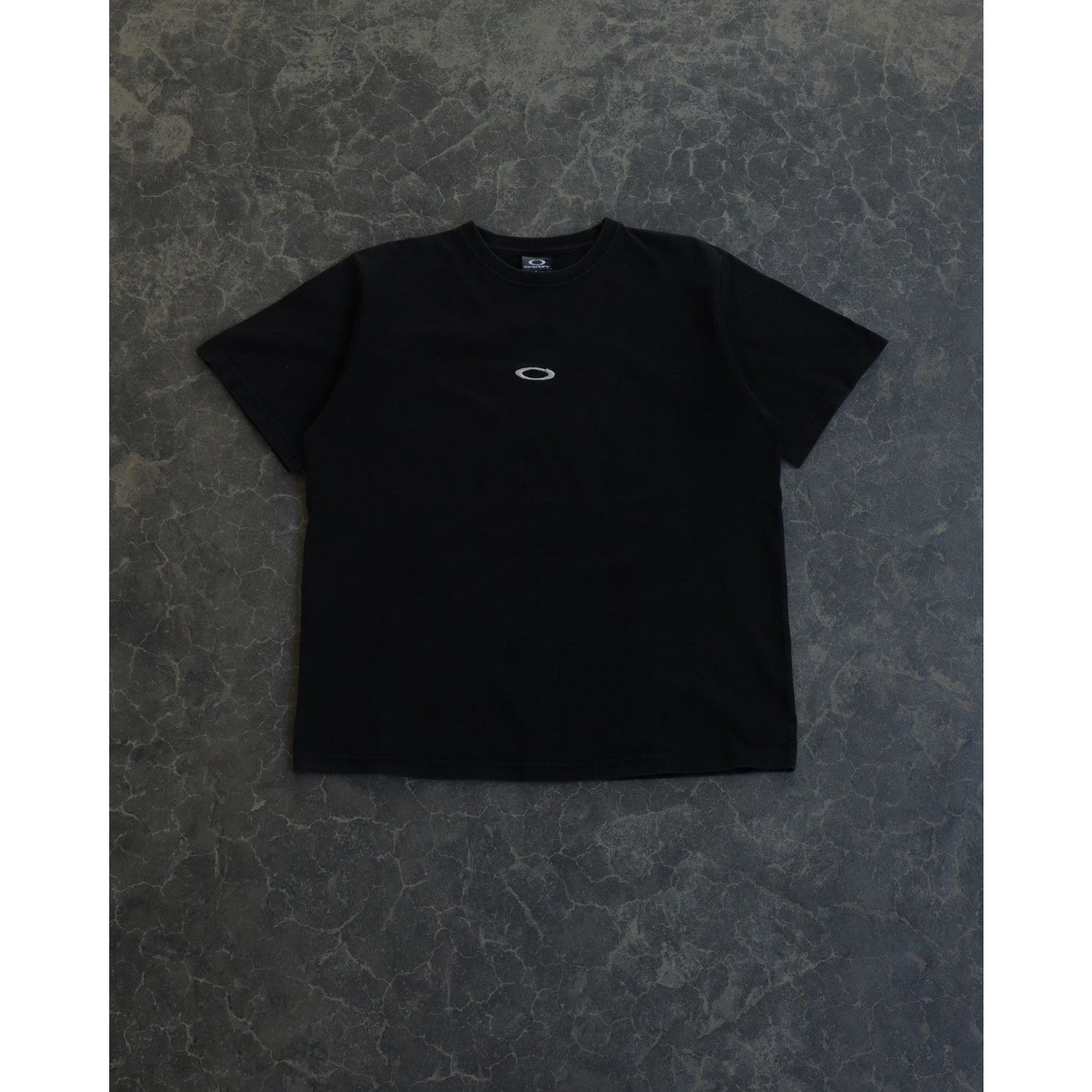 Vintage 00s Archive Oakley Software O Tee Science Black